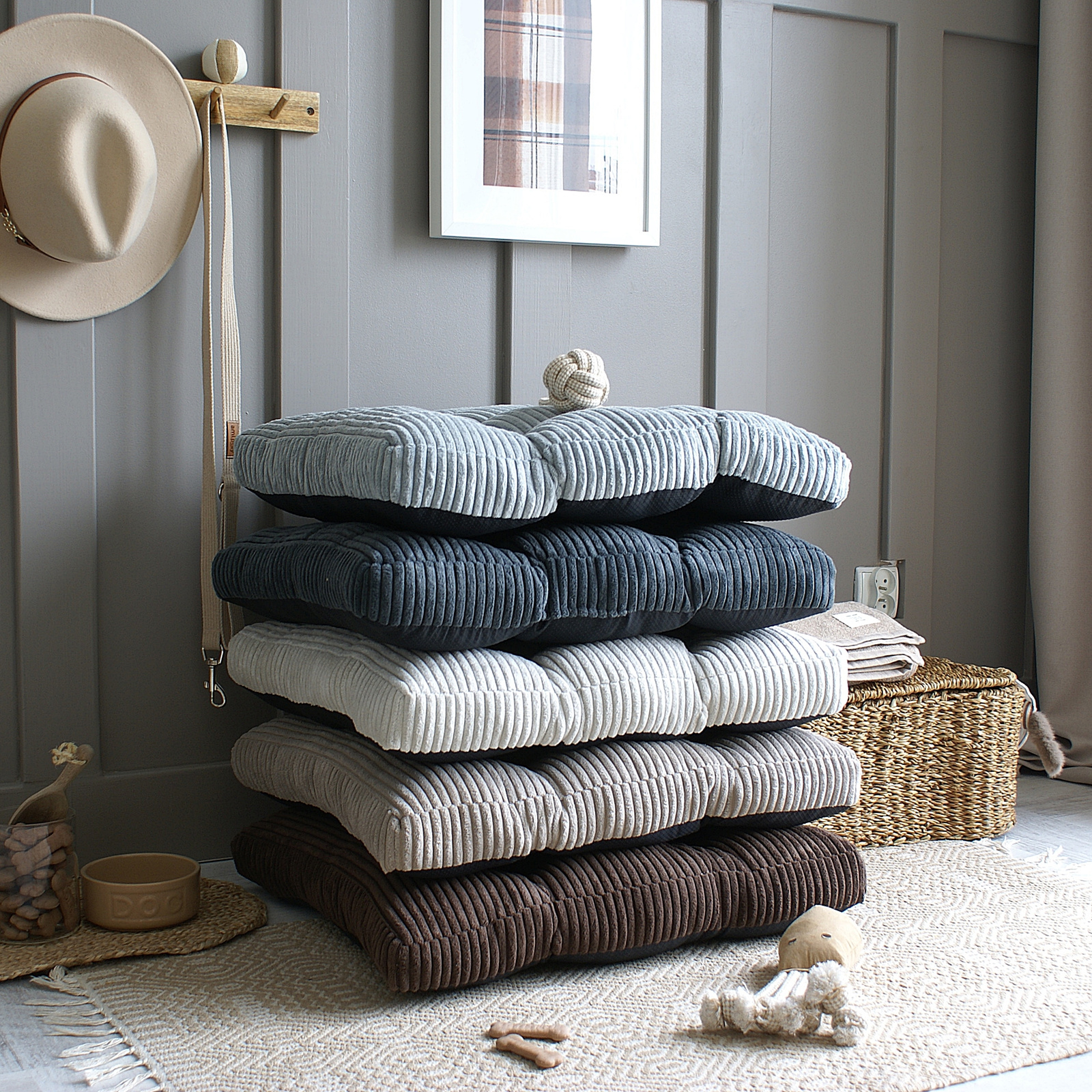 SONY DSC Μαξιλάρι για Σκυλοσπιτάκι Graphite Μεγέθη S-M-L - Image 5