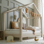 Housebed Classic Montessori παιδικό κρεβάτι με πόδι 1-10εκ. - Image 9