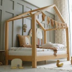 Housebed Classic Montessori παιδικό κρεβάτι με πόδι 1-10εκ. - Image 11