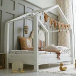 Housebed Classic Montessori παιδικό κρεβάτι με πόδι 1-10εκ. - Image 4