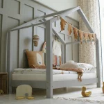 Housebed Classic Montessori παιδικό κρεβάτι με πόδι 1-10εκ. - Image 5