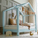 Housebed Classic Montessori παιδικό κρεβάτι με πόδι 1-10εκ. - Image 6