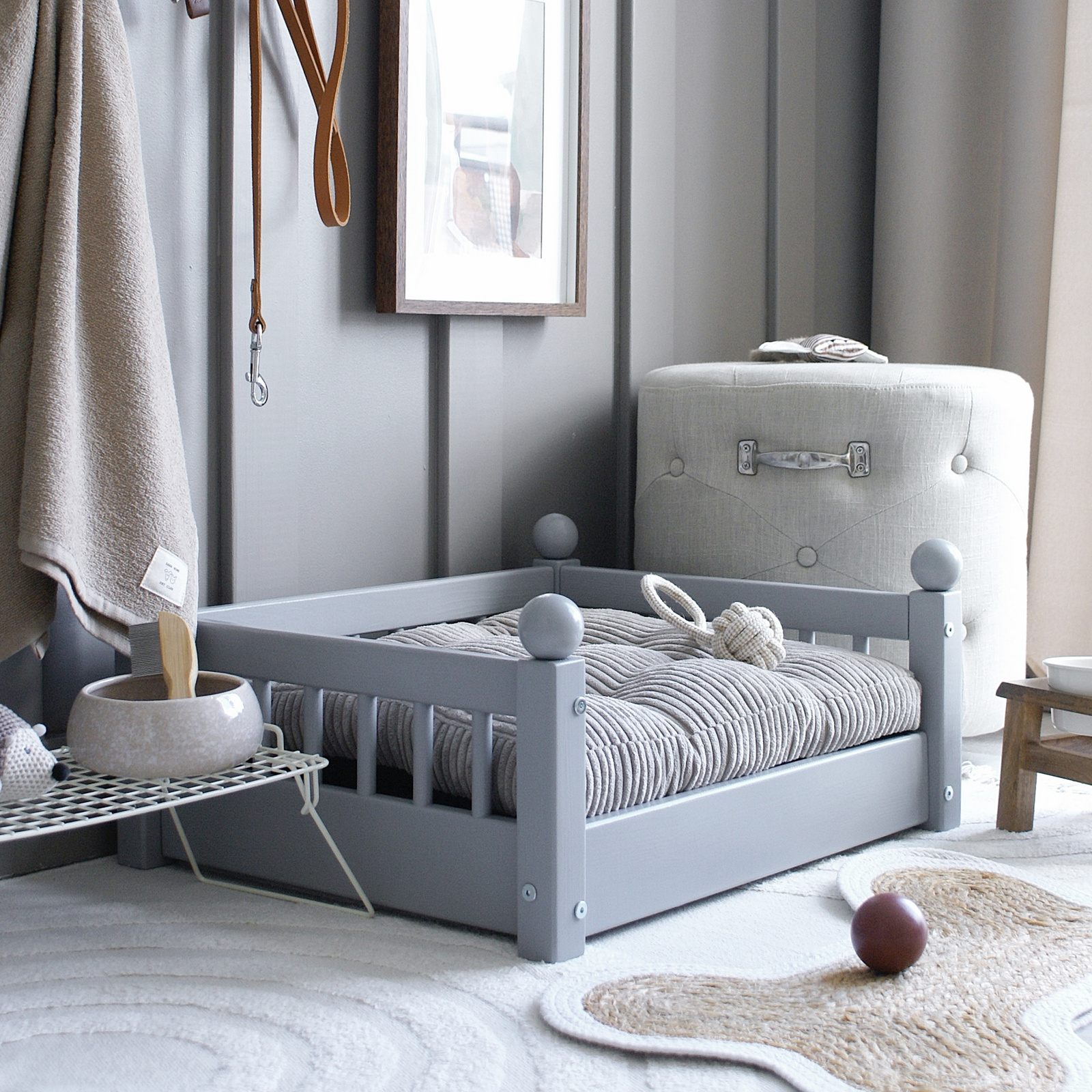 SONY DSC Taco Bed Γκρι Μεγέθη S-Μ-L - Image 1