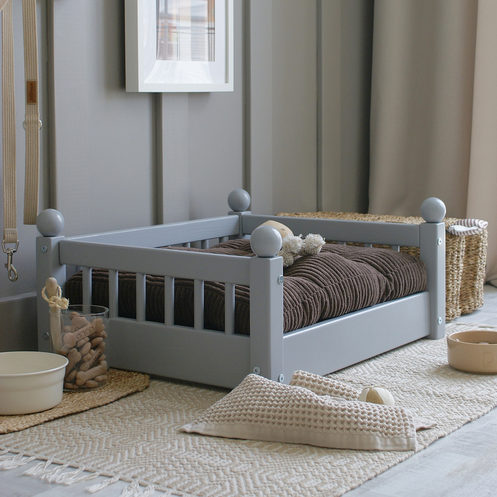 SONY DSC Taco Bed Γκρι Μεγέθη S-Μ-L - Image 15