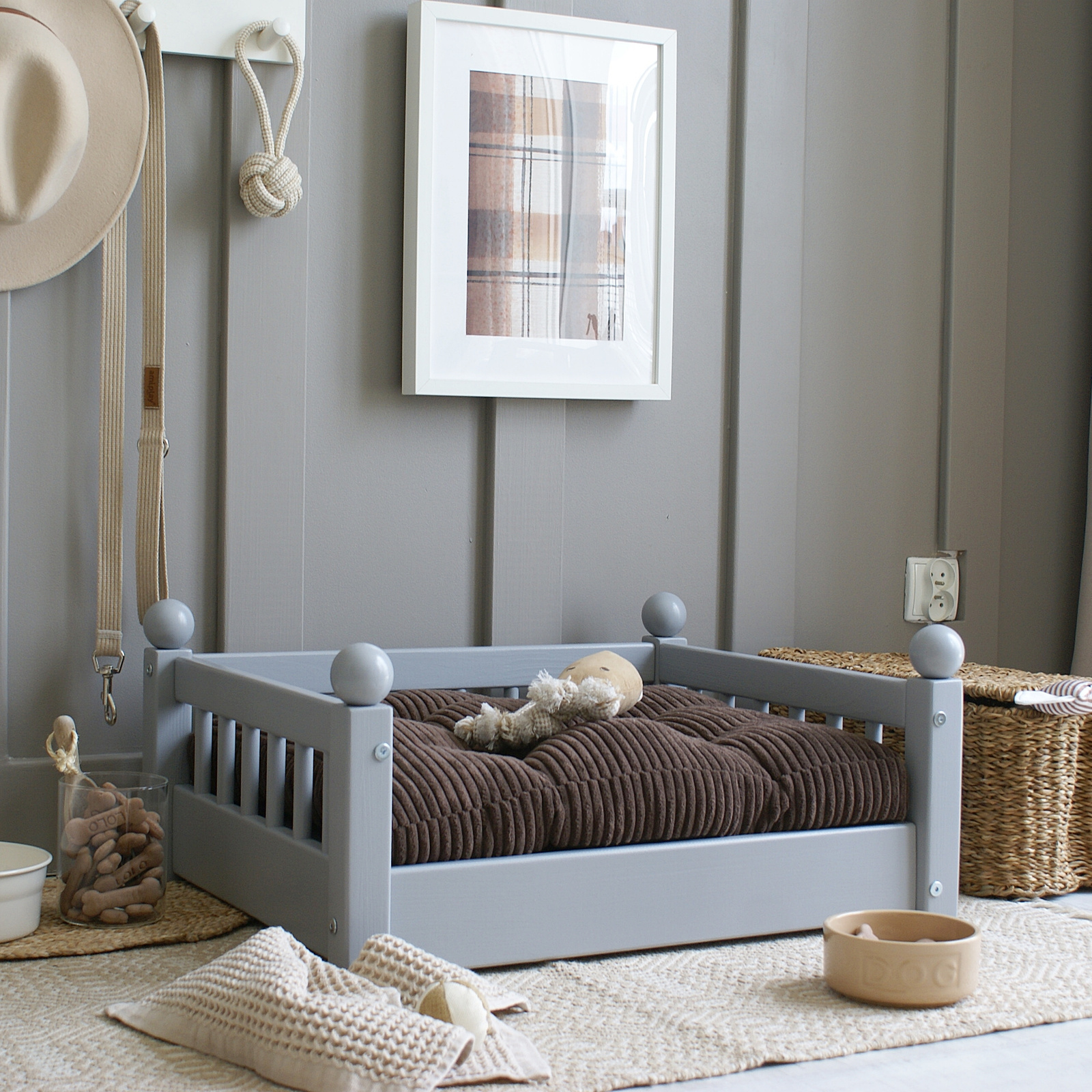 SONY DSC Taco Bed Γκρι Μεγέθη S-Μ-L - Image 7