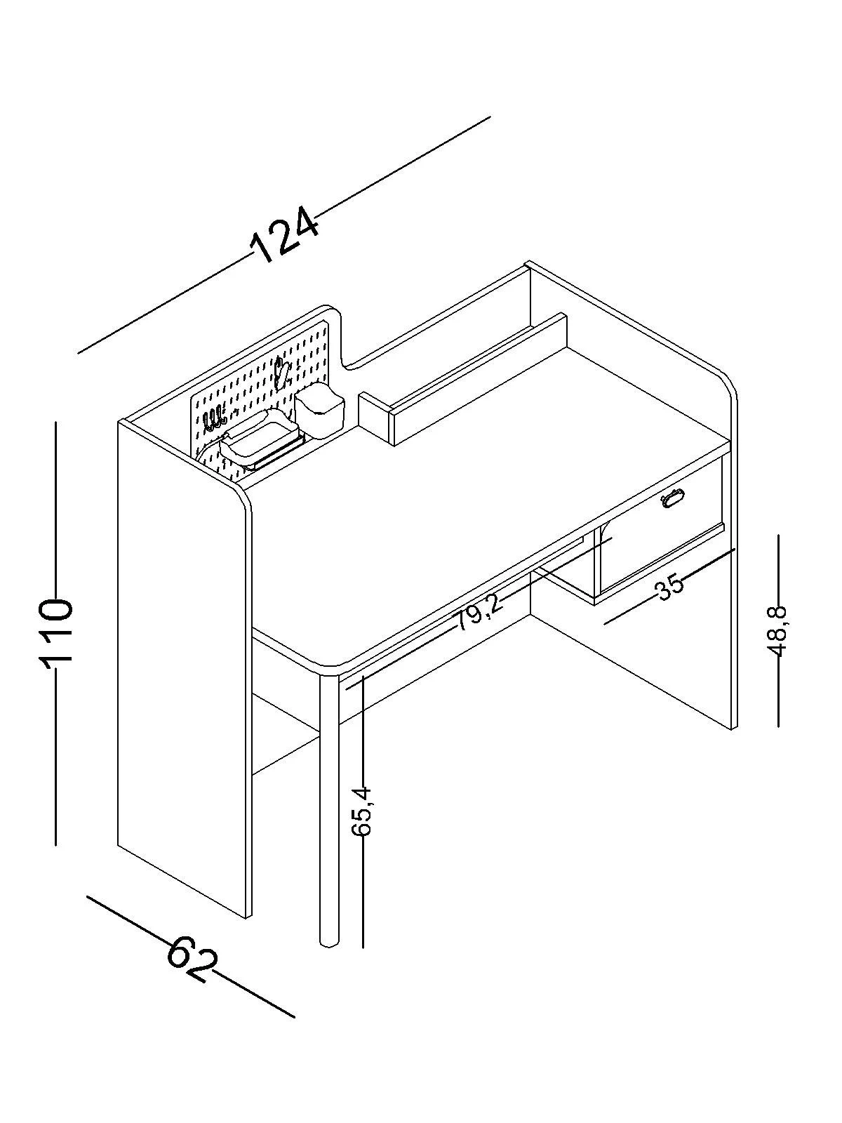 lion-calisma-masasi-yeni Παιδικό γραφείο Lion - Image 2
