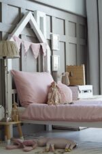 Σετ παπλωματοθήκη και μαξιλαροθήκη Powder Pink - Image 3