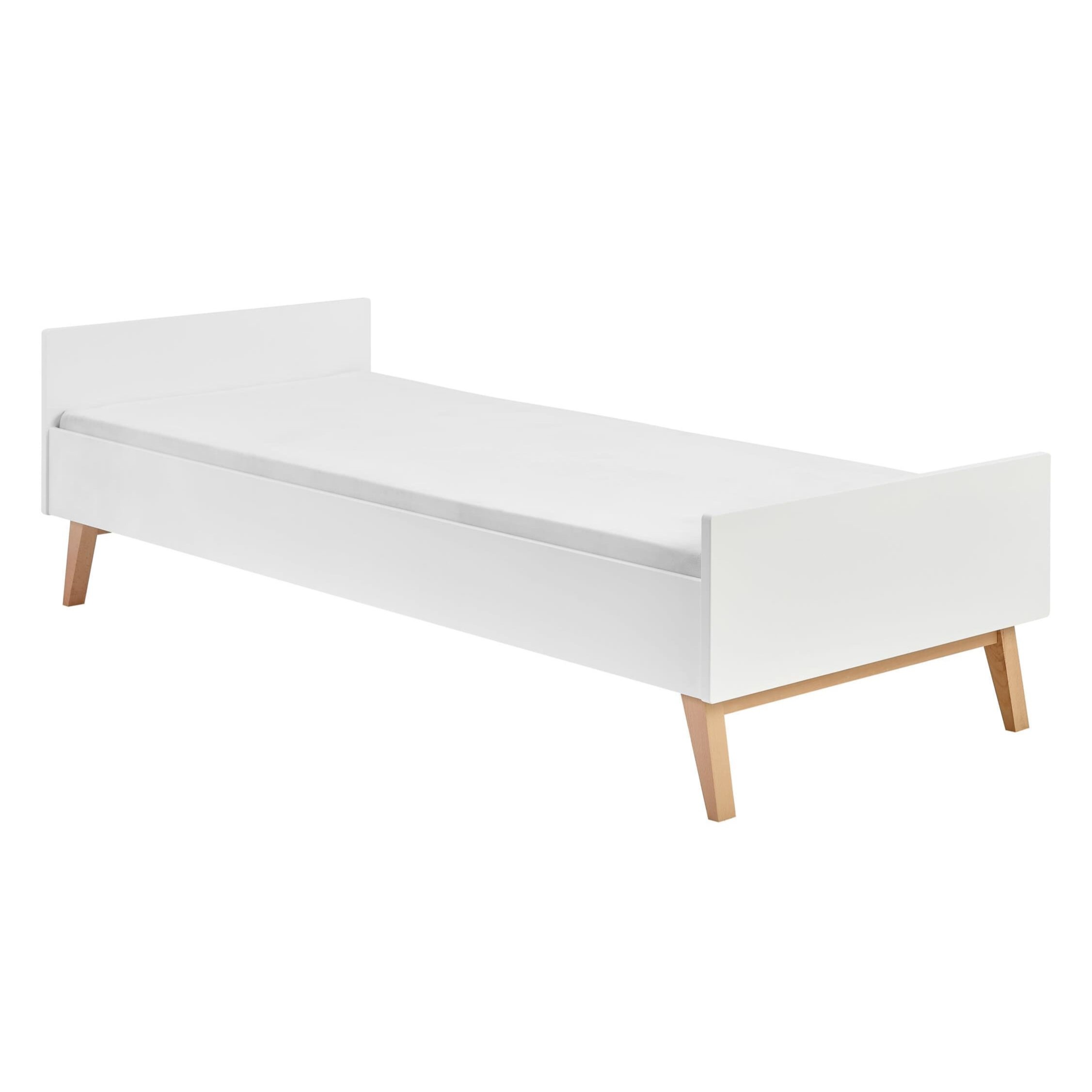 white-Swing_bed200x90_white_1 Swing Παιδικό Kρεβάτι - Image 9