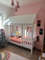 Kali παιδικό κρεβάτι μοντεσόρι μασίφ ΟΞΙΑ