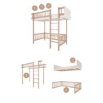 Basic μασίφ κάγκελα για την ψηλή κουκέτα - Image 8