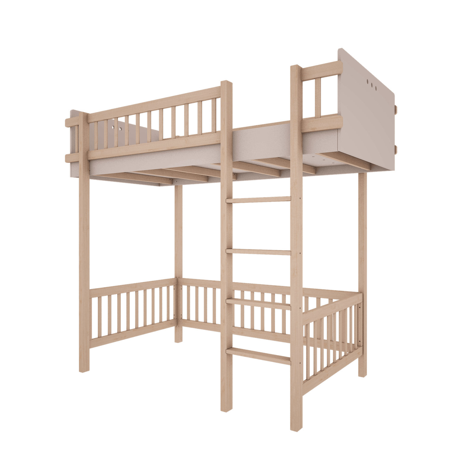 basic_tall_loft_bed_1__kopia_qAUY7Nf Basic Loft Κουκέτα - Image 1