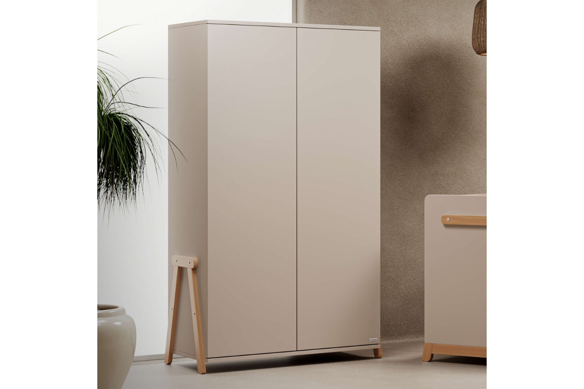 590329-1200x800h Δίφυλλη ντουλάπα Palmer Beige - Image 1