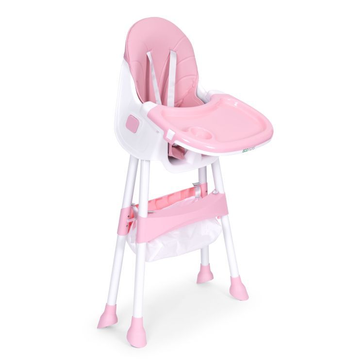 8_max (3) Καρεκλάκι φαγητού 2 σε 1 Ροζ - Image 6