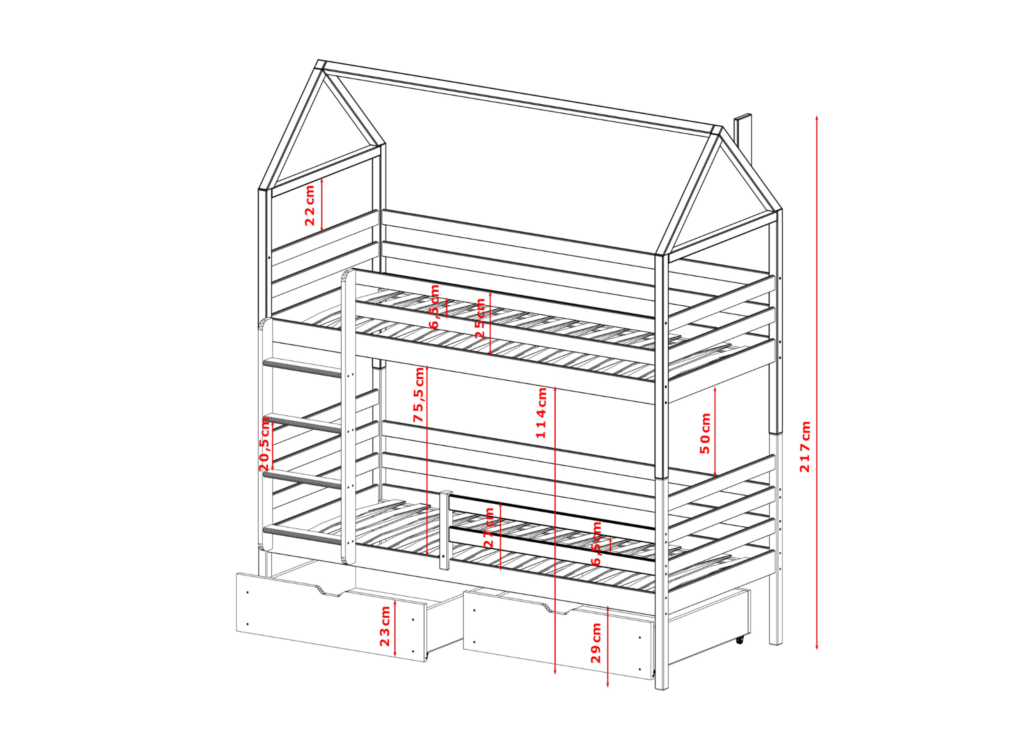 ALEX4 ALEX Κουκέτα ΜΑΣΙΦ για 2 Άτομα - Image 7
