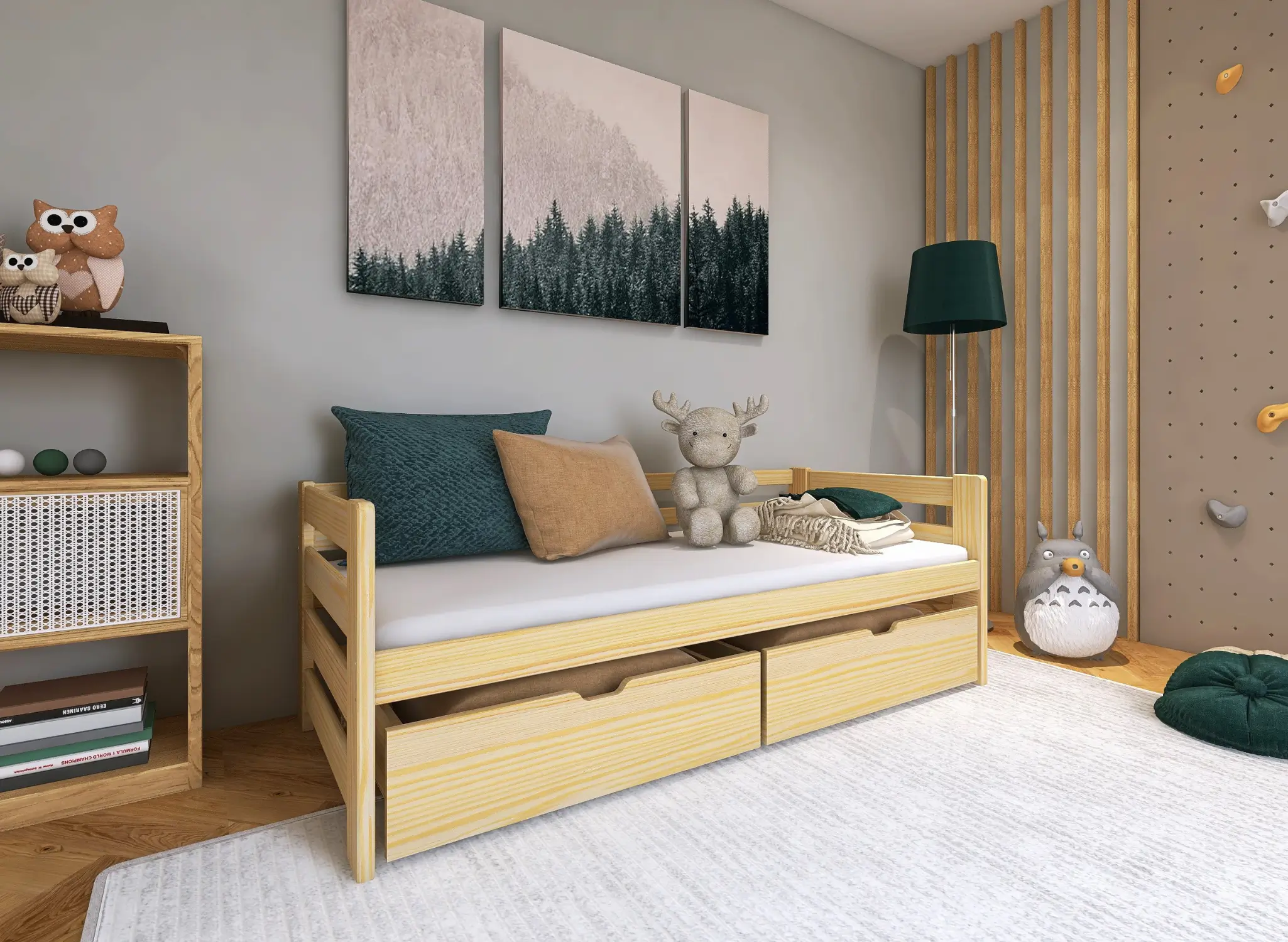 ERGO 2 Ergo παιδικό κρεβάτι μασίφ - Image 1