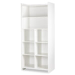 Βιβλιοθήκη Amelia Λευκή 190x84x50εκ.