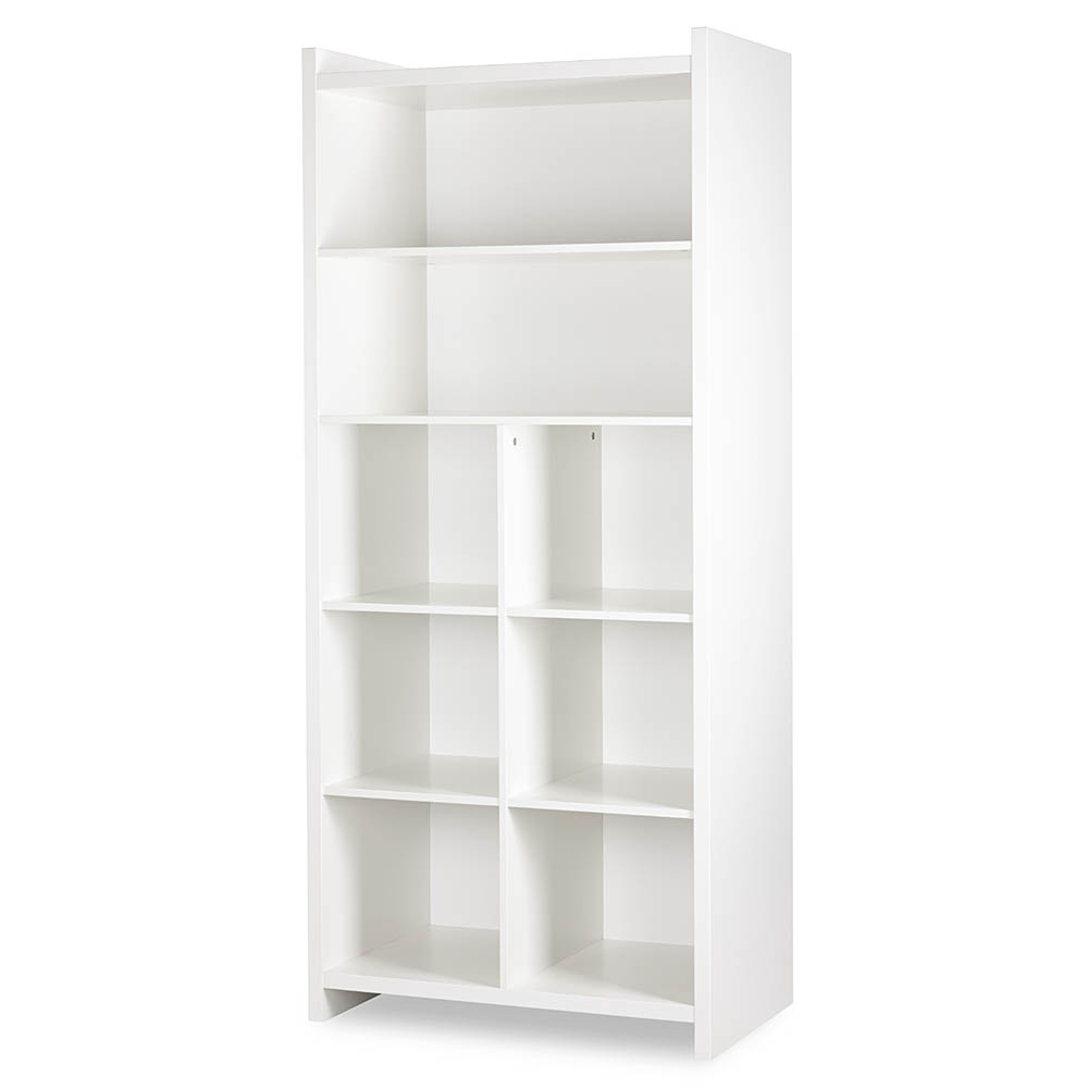 IMG_3883 Βιβλιοθήκη Amelia Λευκή 190x84x50εκ. - Image 2