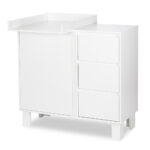 Βρεφική συρταριέρα Olivia Λευκή - Image 3