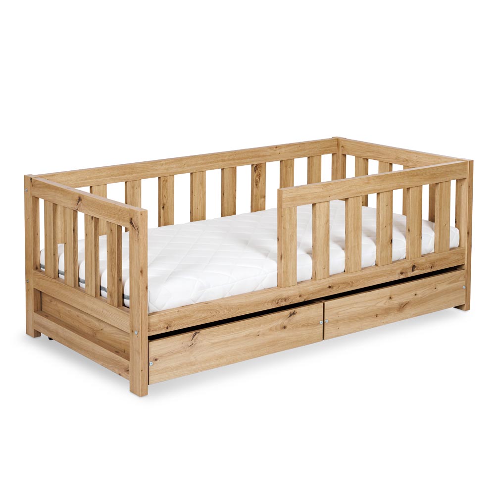 IMG_9209-1000px Amelia παιδικό κρεβάτι 160x80 εκ. Dab / Oak - Image 7