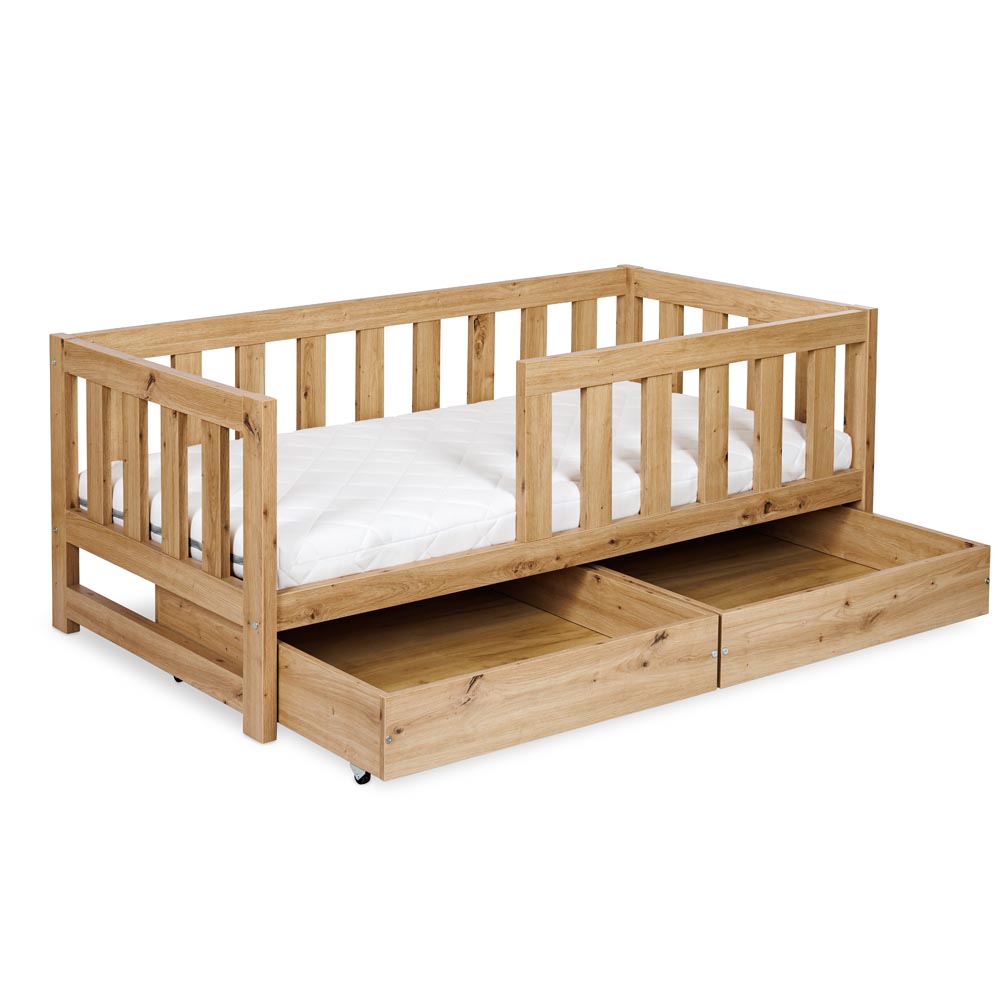 IMG_9210-1000px Amelia παιδικό κρεβάτι 160x80 εκ. Dab / Oak - Image 8