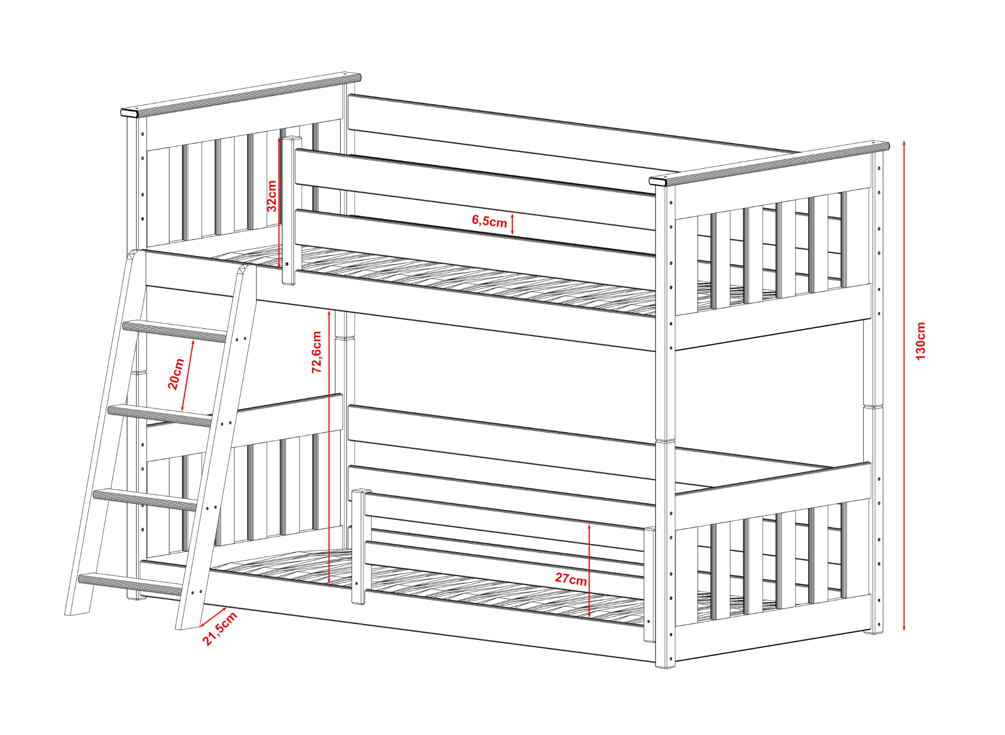 KEVIN 2 KEVIN Κουκέτα ΜΑΣΙΦ για 2 Άτομα - Image 5