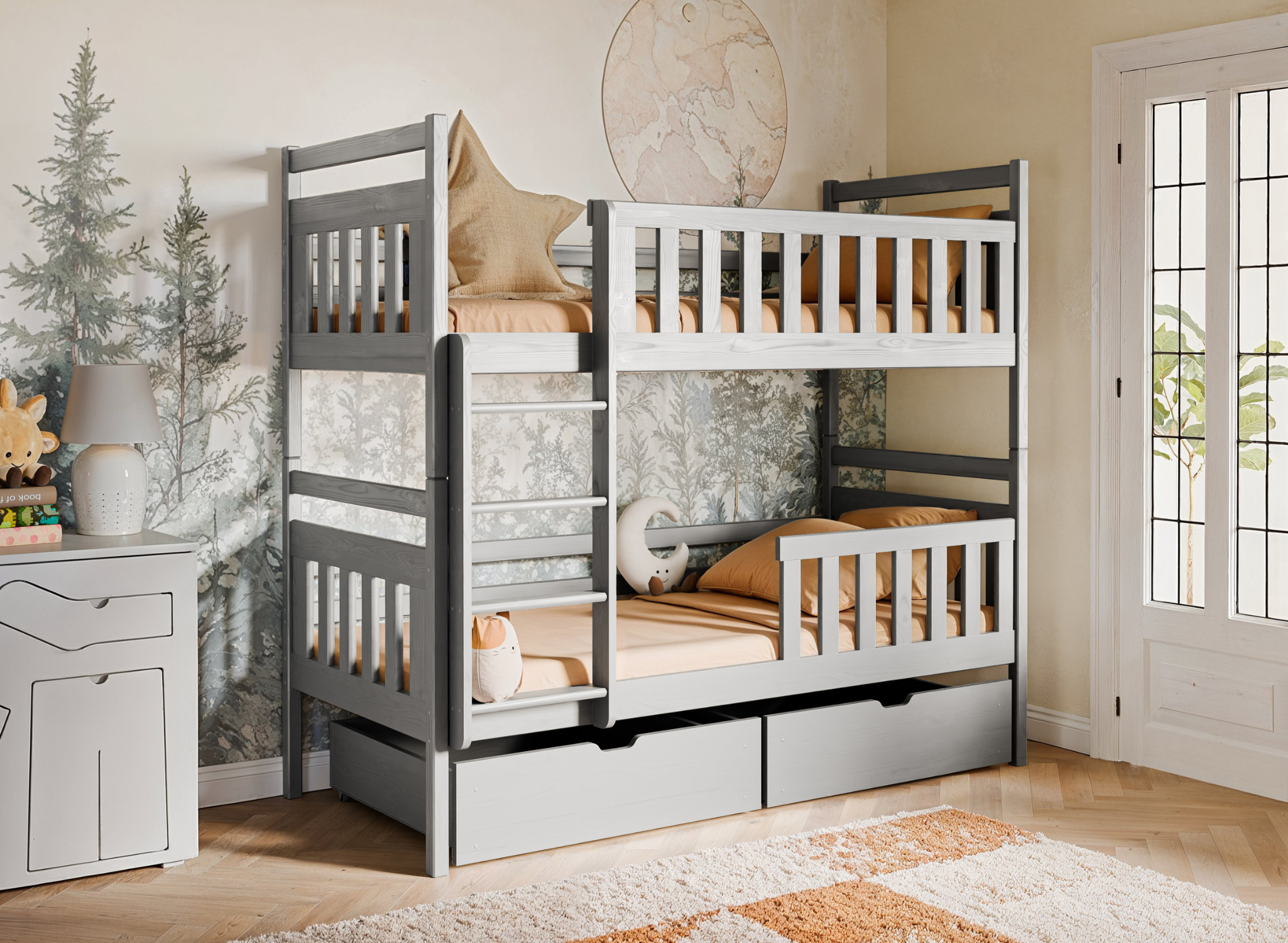 MONIKA 1 MONIKA Κουκέτα ΜΑΣΙΦ για 2 Άτομα - Image 1