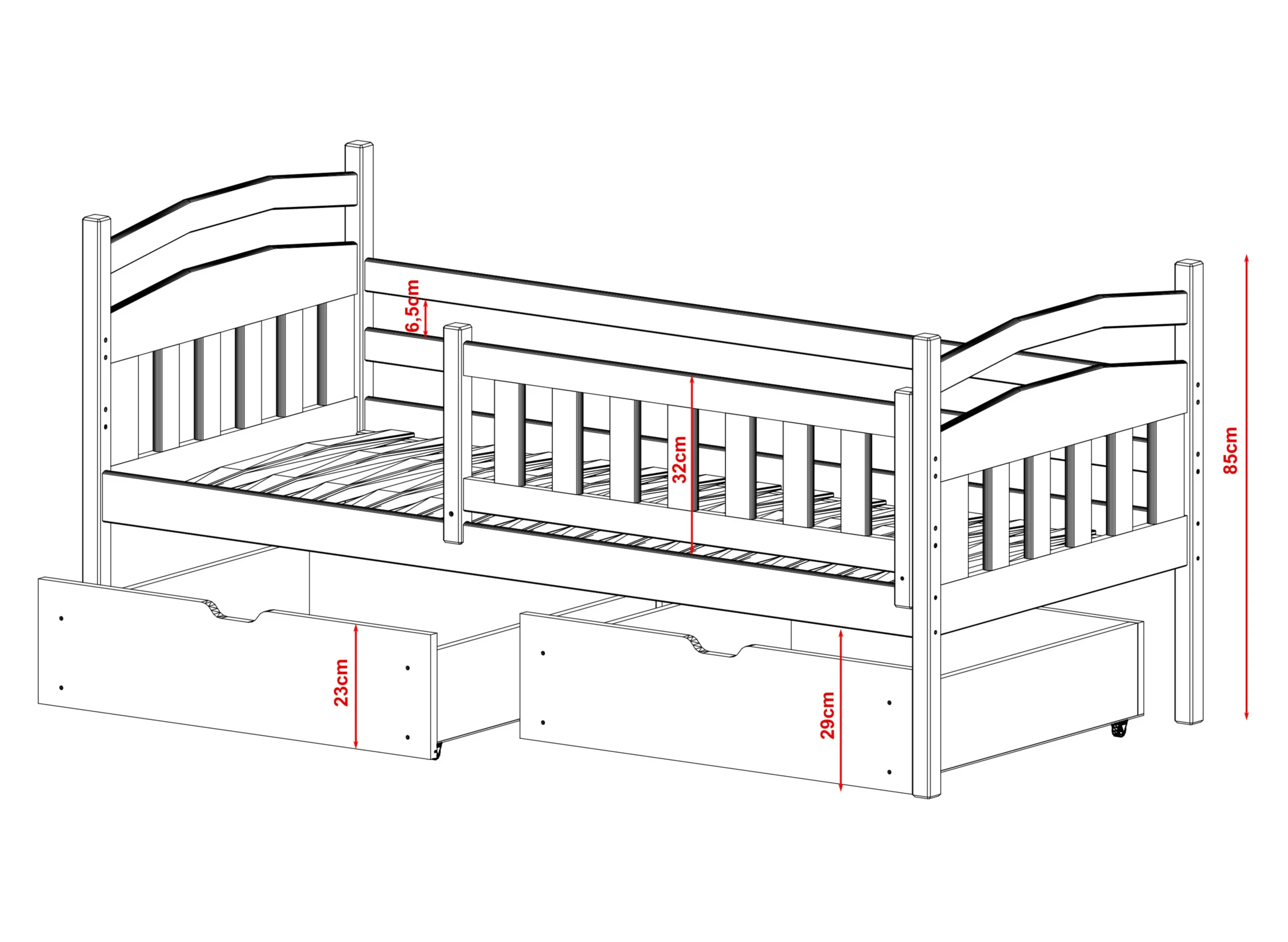 TERRY2 Terry παιδικό κρεβάτι μασίφ - Image 3