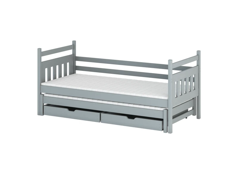 daniel4 Daniel 2 ατόμων κρεβάτι ΜΑΣΙΦ με συρόμενο - Image 4