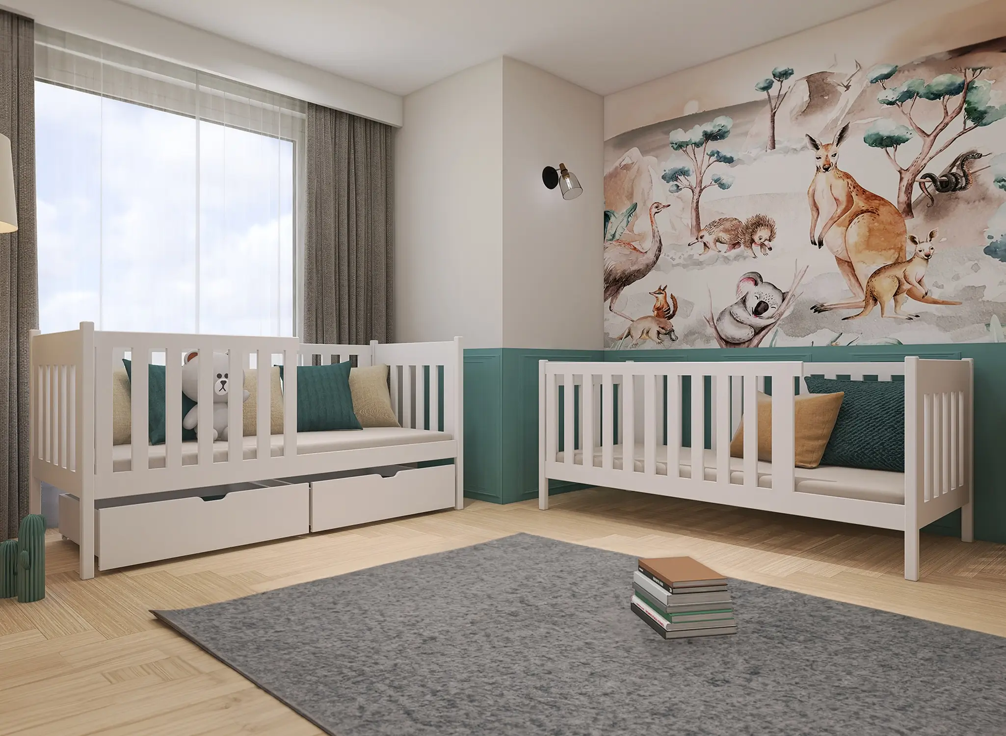 dawid 2 DAWID Κουκέτα ΜΑΣΙΦ για 2 Άτομα - Image 2