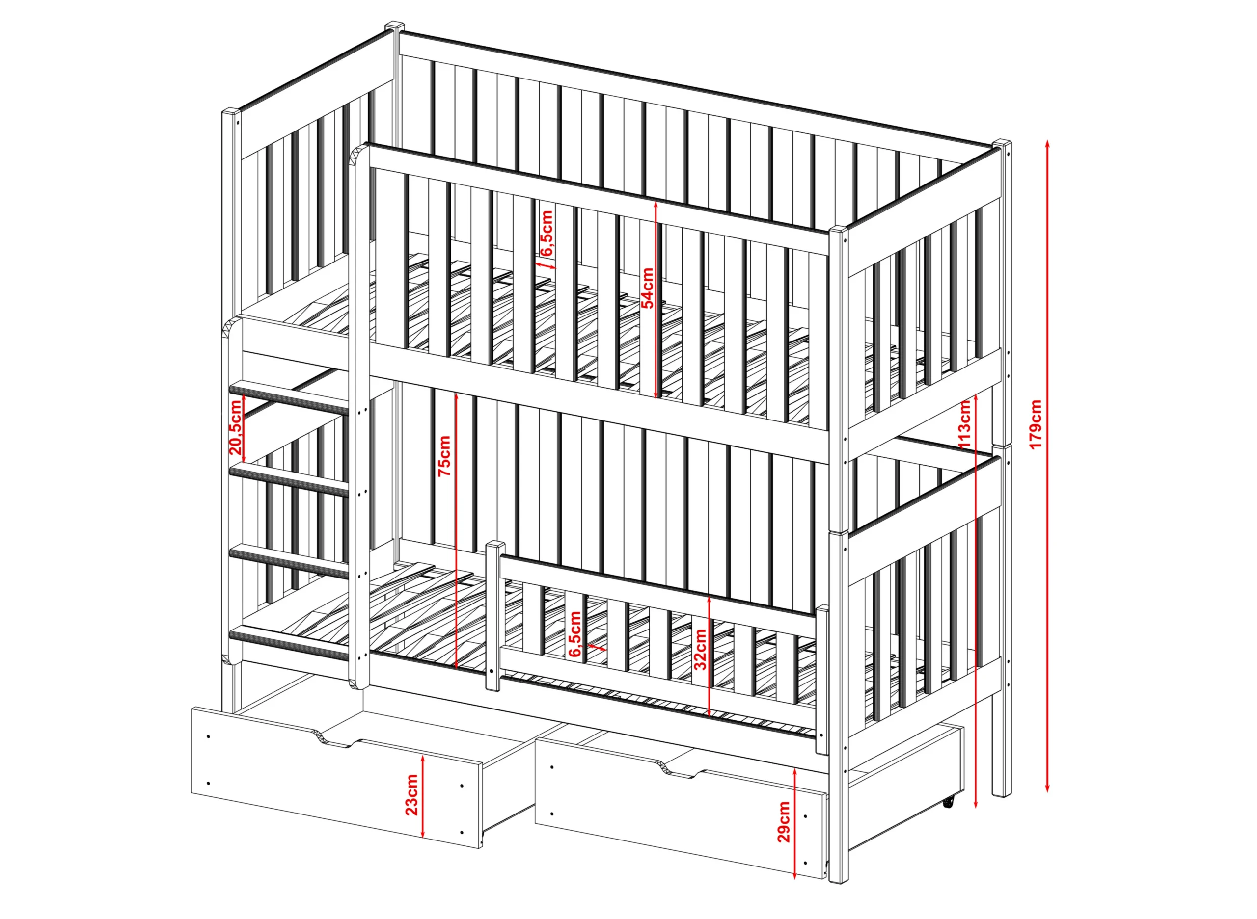dawid 3 DAWID Κουκέτα ΜΑΣΙΦ για 2 Άτομα - Image 6