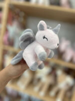 Λούτρινος μαλακός μονόκερος Mini Λευκός - Image 7