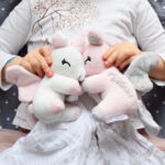 Λούτρινος μαλακός μονόκερος Mini Λευκός - Image 2