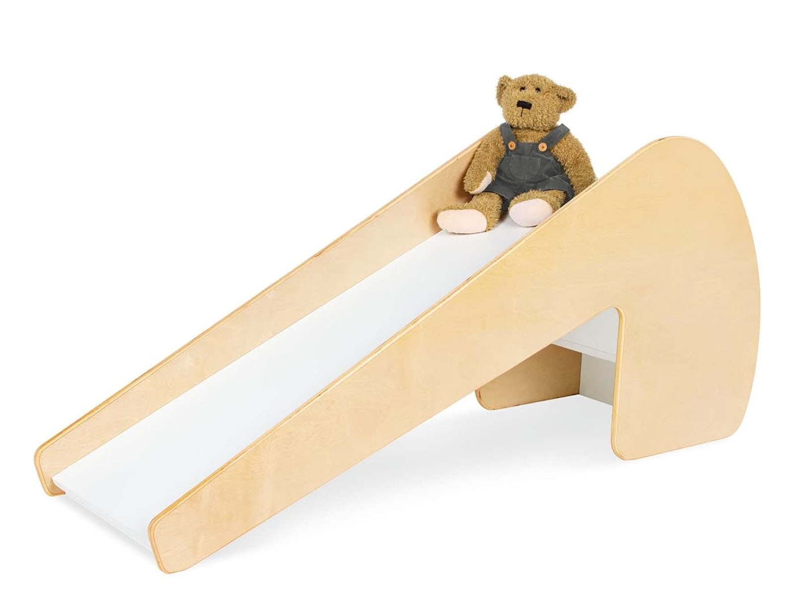 image_returner Τσουλήθρα Lotta εσωτερικού χώρου 155x45x68cm - Ηλικίες 2 - 5 ετών - Natural/White - Image 1