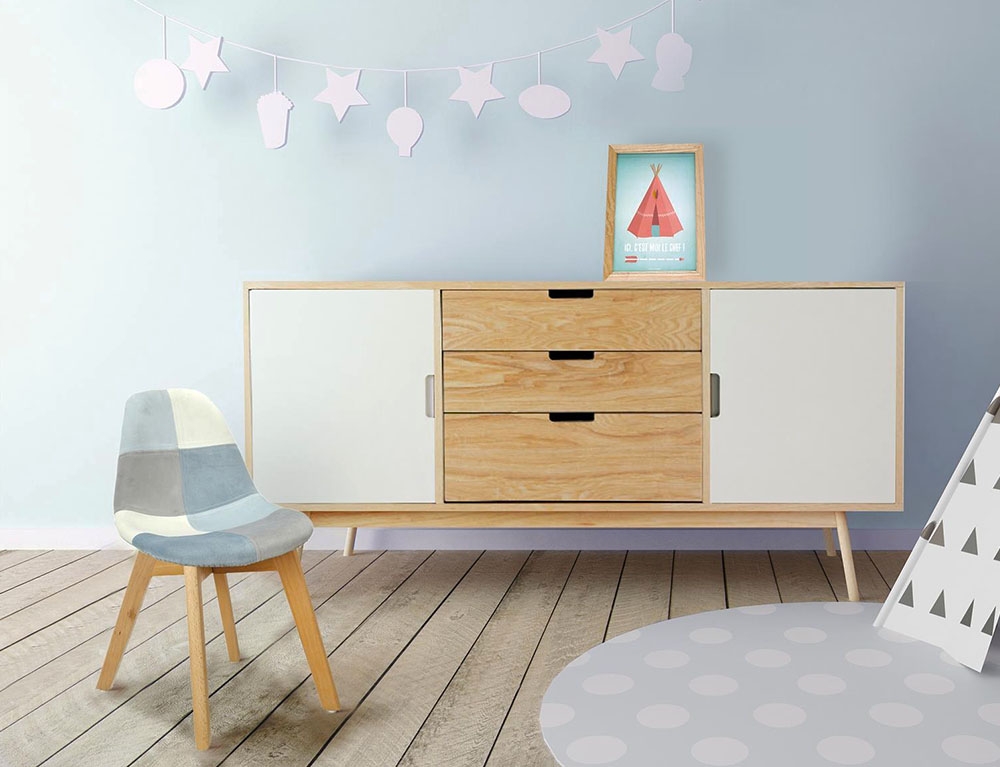 image_returner Παιδική Καρέκλα Leonie 35x29.5x58cm Μπλε - Image 1