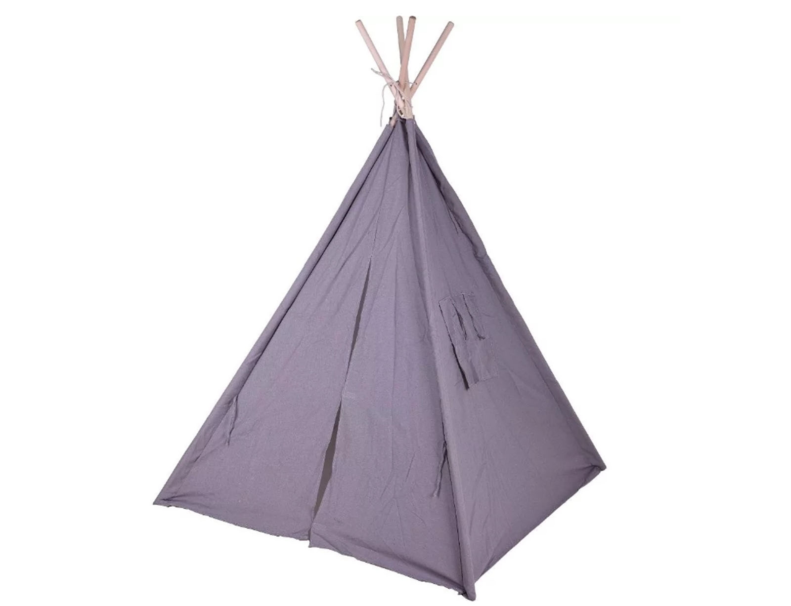 image_returner Παιδική Σκηνή Tipi Tent 103x103x160cm - Grey - Image 1