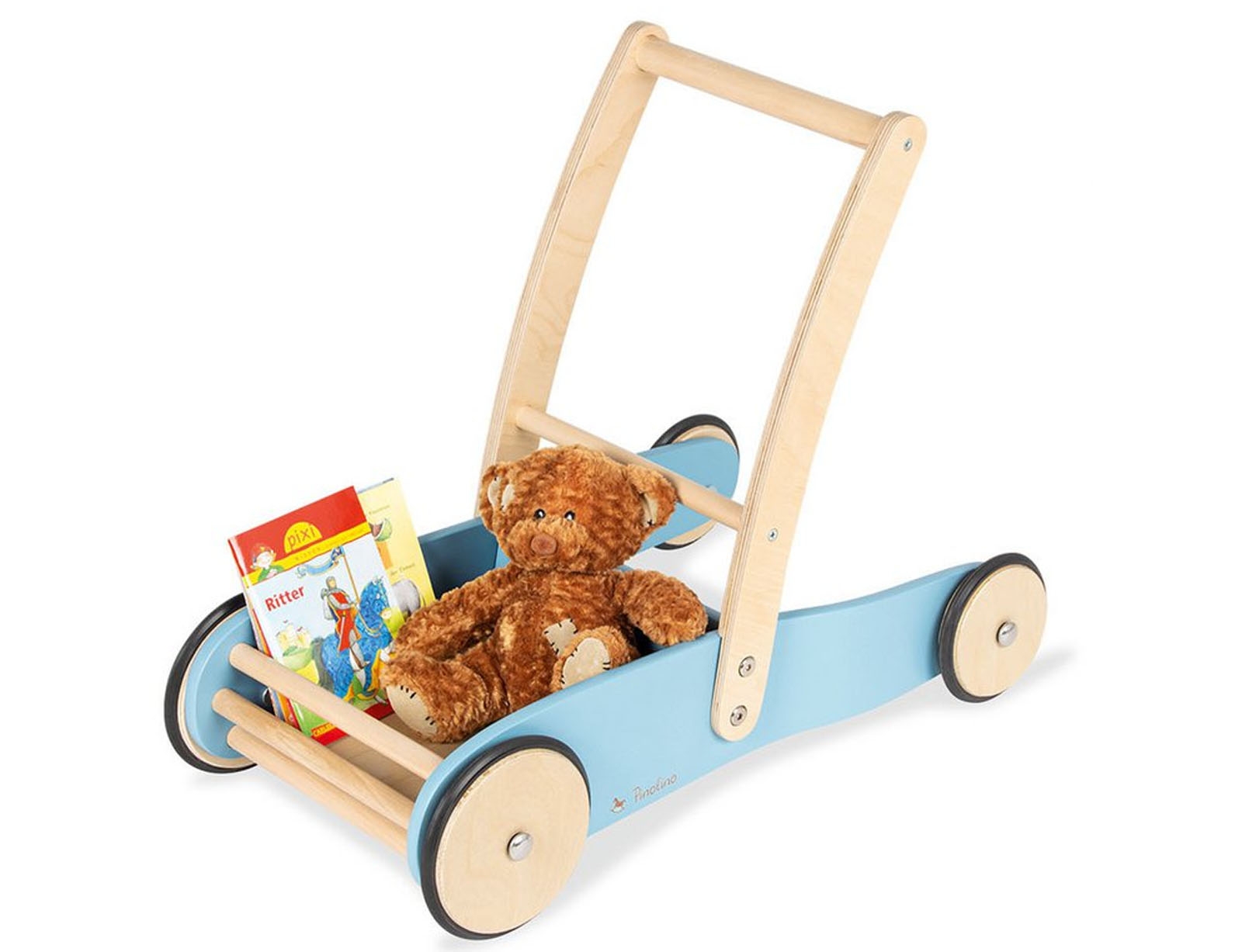 image_returner Ξύλινη Περπατούρα Uli 61x36x48cm - Ηλικίες 1+ έτους Blue - Image 1