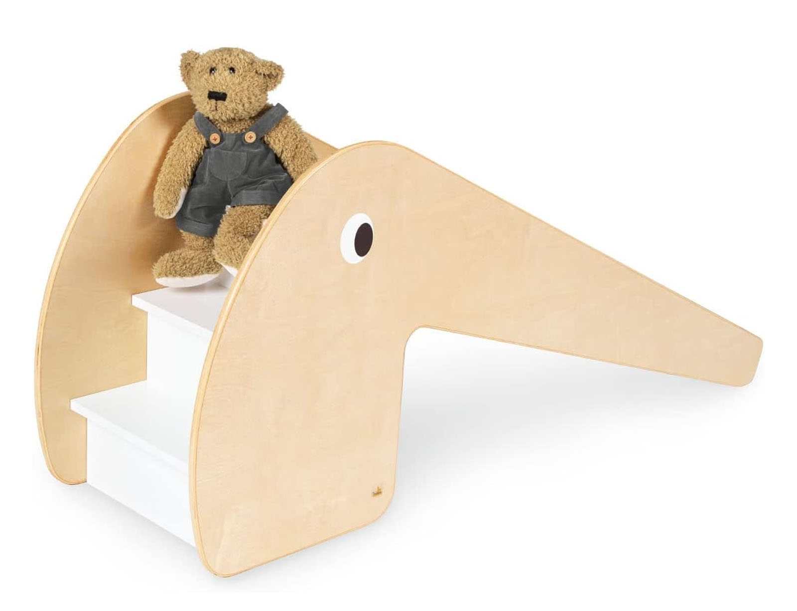 image_returner_extra Τσουλήθρα Lotta εσωτερικού χώρου 155x45x68cm - Ηλικίες 2 - 5 ετών - Natural/White - Image 2