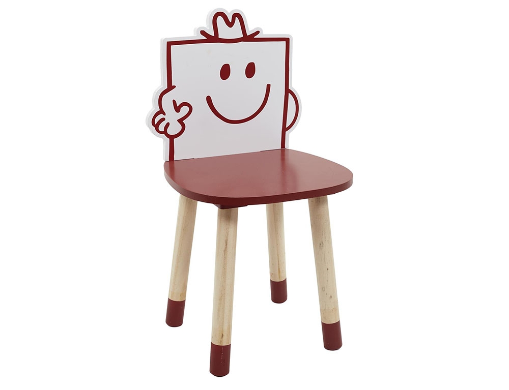 image_returner_extra Παιδική Καρέκλα Κόκκινη Costaud 28x28x53.5cm - Image 2