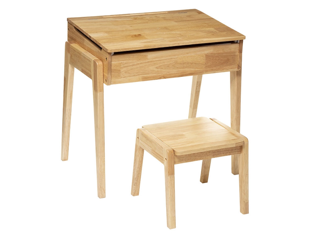 image_returner_extra Παιδικό Γραφείο Robin με σκαμπό, αποθηκευτικό χώρο 62x40.3x60cm - Image 2