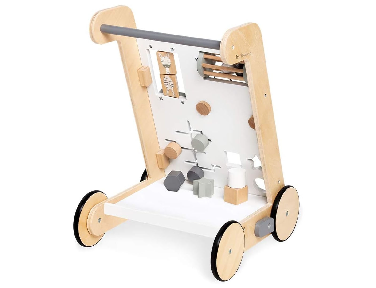 image_returner_extra Ξύλινη Περπατούρα Tino 38x35x52cm - Ηλικίες 1+ Λευκή - Image 2