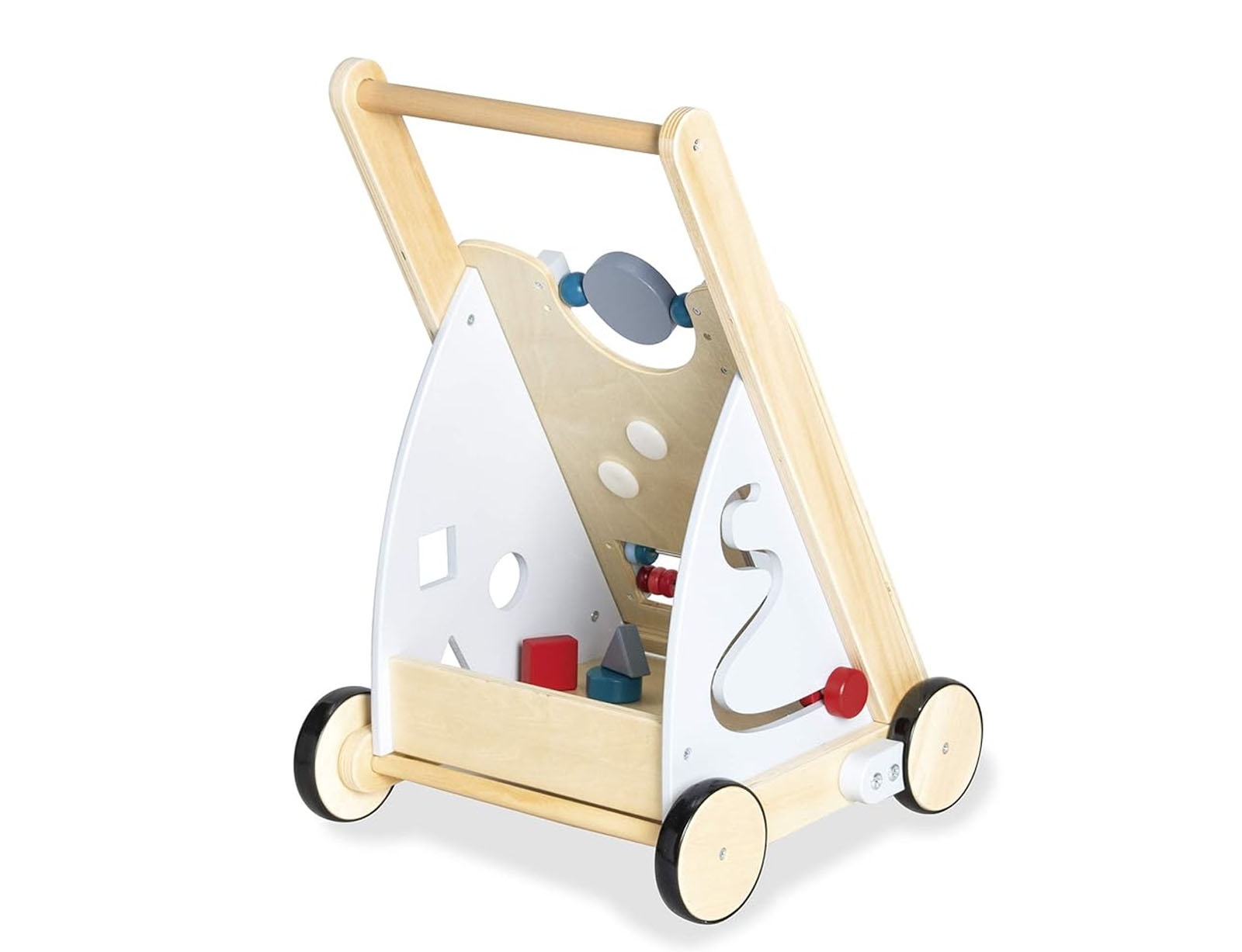 image_returner_extra Ξύλινη Περπατούρα Titus 35x35x54cm - Ηλικίες 1+ έτους - Grey - Image 2