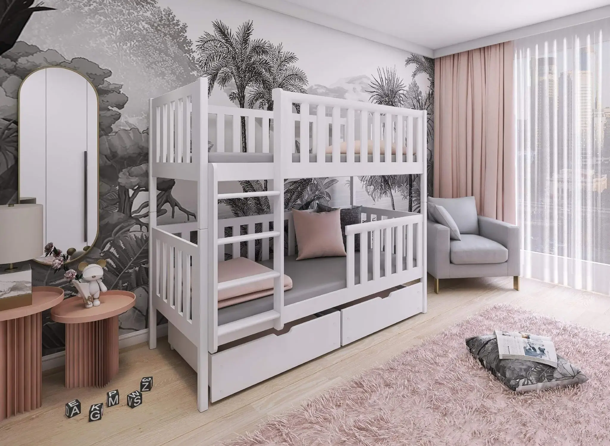 michalina 1 MICHALINA Κουκέτα ΜΑΣΙΦ για 2 Άτομα - Image 1