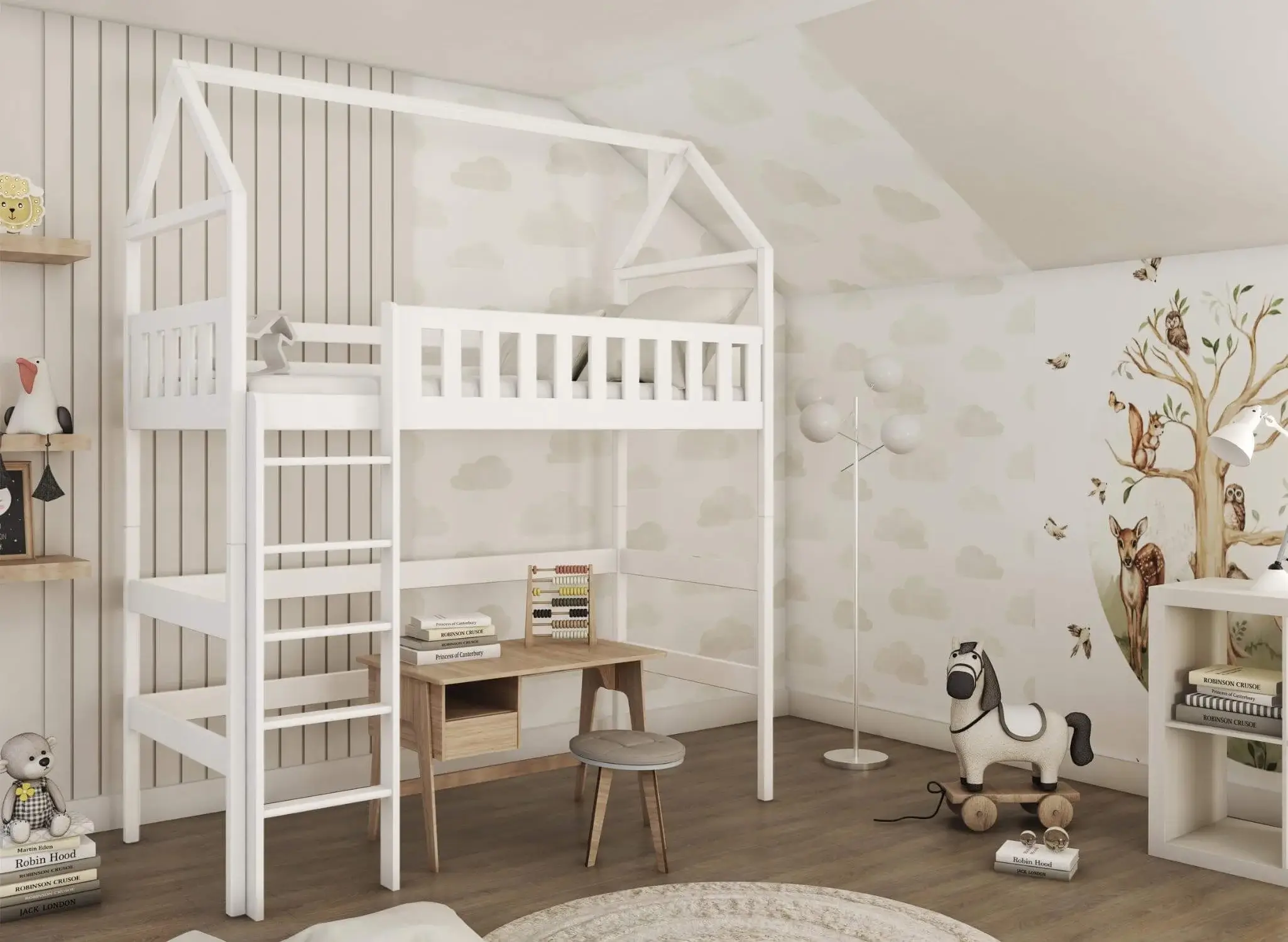 otylia 2 OTYLIA Κουκέτα Loft Bed ΜΑΣΙΦ - Image 3