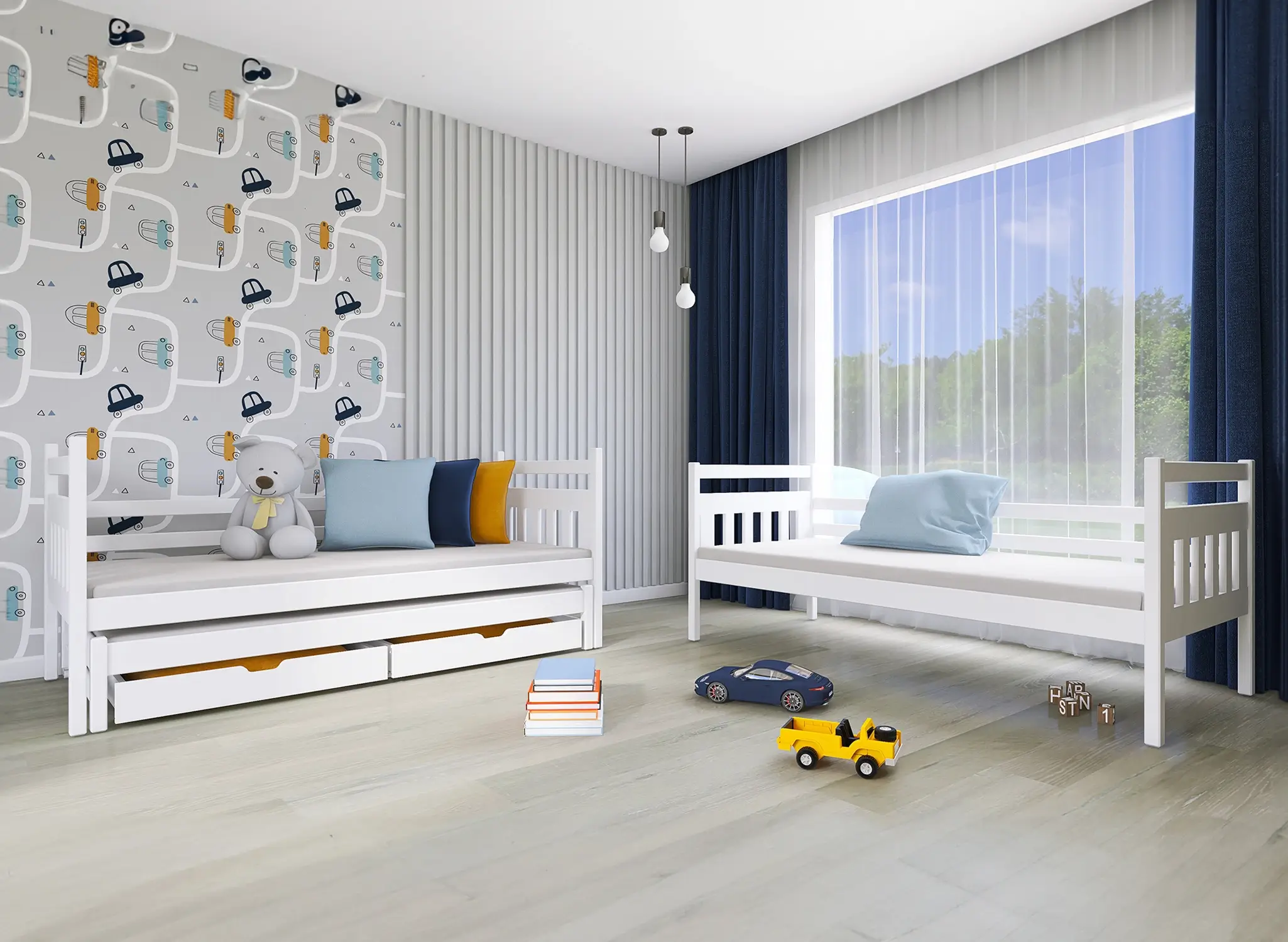 seweryn 2 SEWERYN Κουκέτα ΜΑΣΙΦ για 3 Άτομα - Image 2