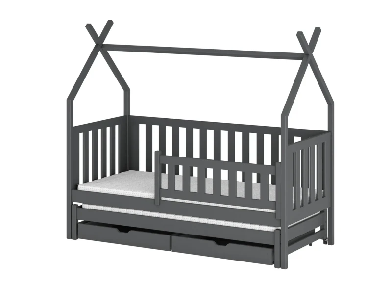 tytus4 Tytus 2 ατόμων κρεβάτι ΜΑΣΙΦ με συρόμενο - Image 4