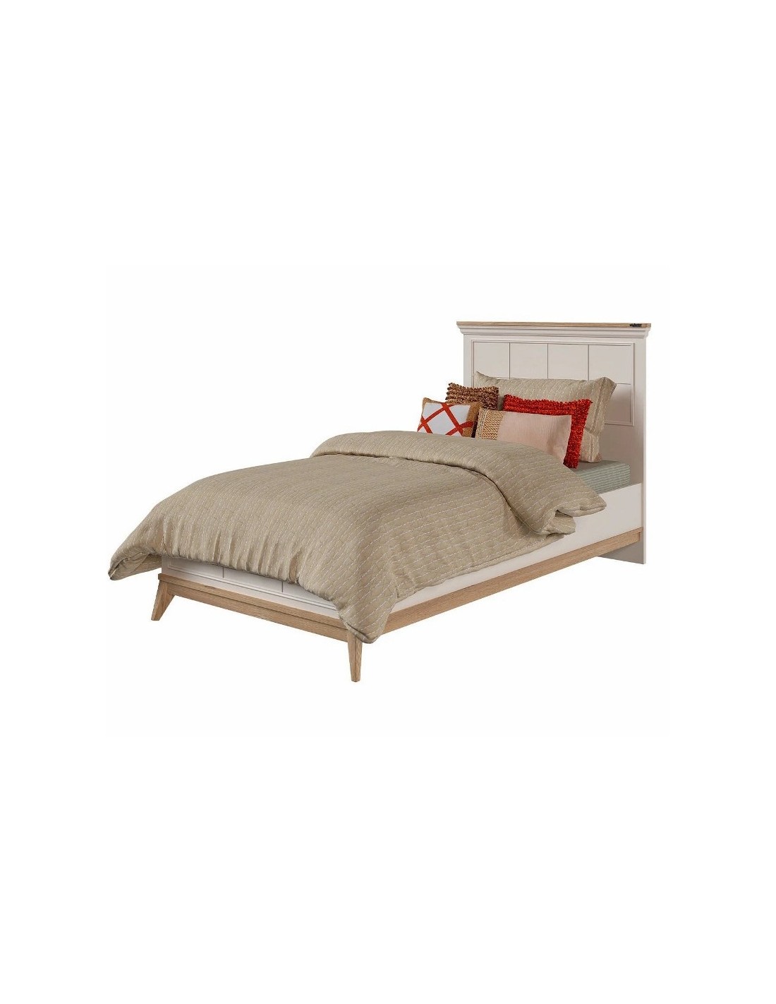 παιδικό-κρεβάτι-μονό-alegra-για-στρώμα-100-χ-200 Απλό κρεβάτι Alegra - Image 1