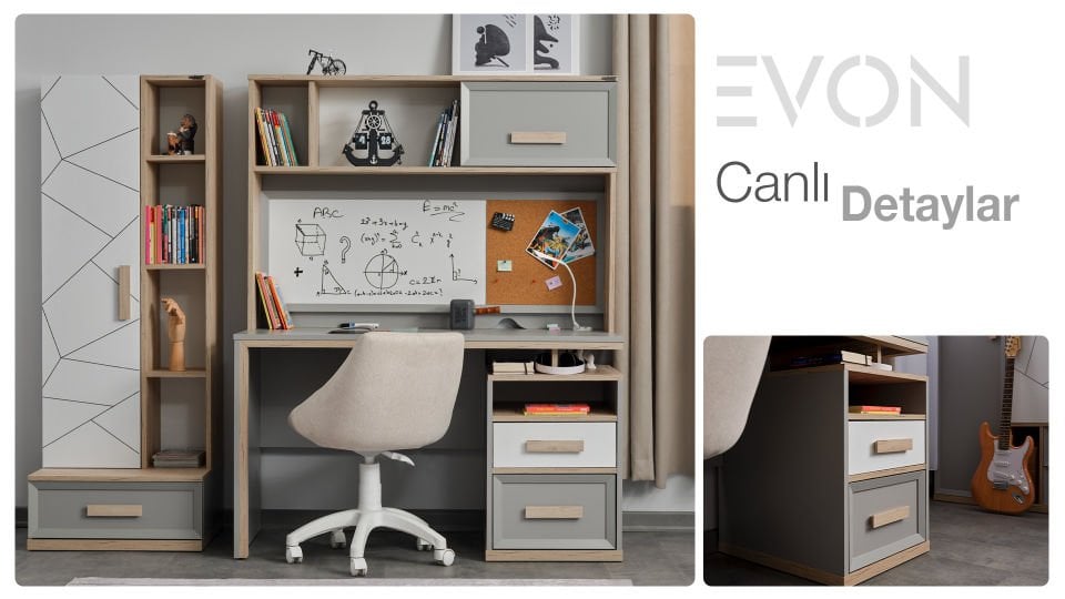 2-kopya-1_min Γραφείο απλό Evon - Image 2