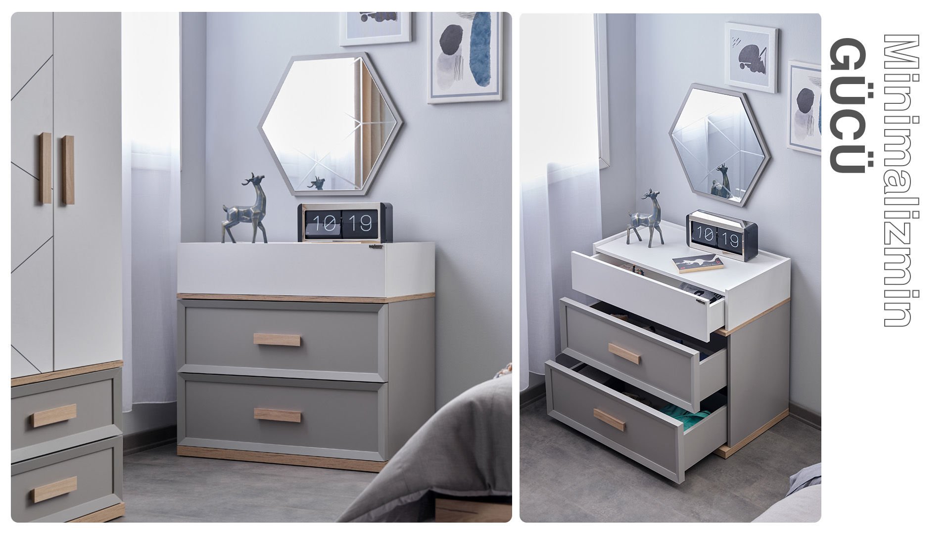 6-kopya Καθρέφτης συρταριέρας Evon - Image 2