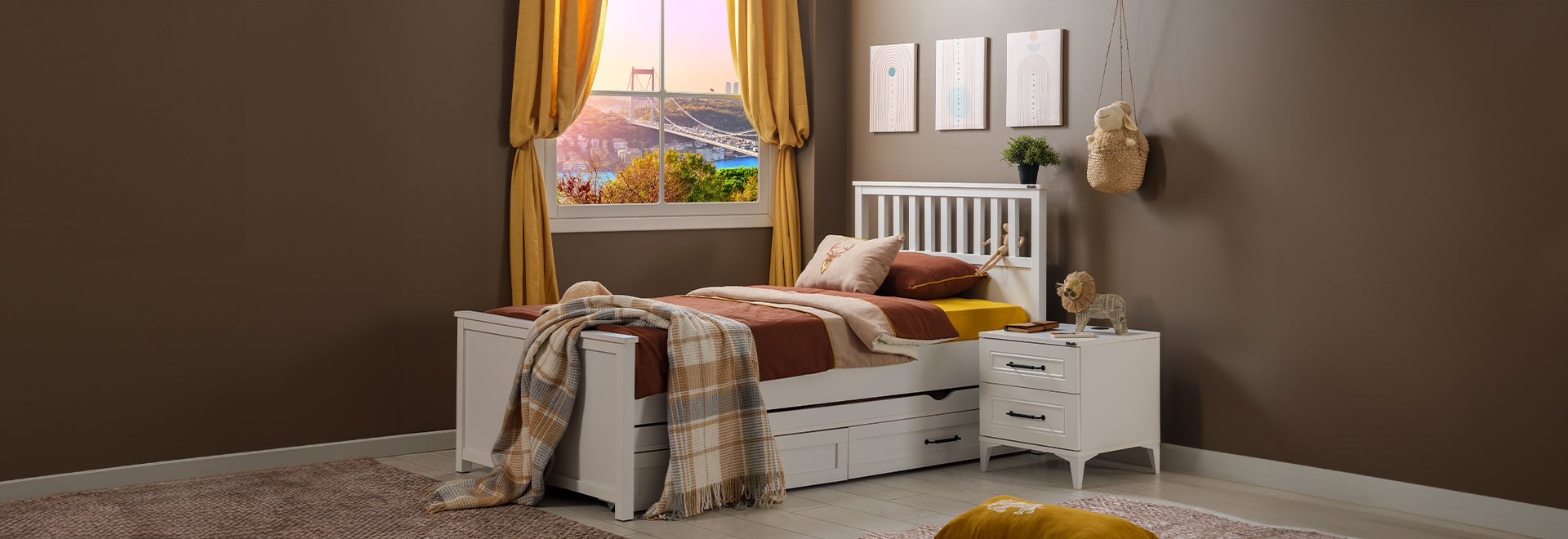 GOLFKARYOLA_ Κρεβάτι Golf με συρόμενο και συρτάρια - Image 4