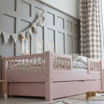 Basic Plus Duo παιδικό κρεβάτι με στρογγυλό κάγκελο και συρτάρι ή δεύτερο κρεβάτι - Image 13